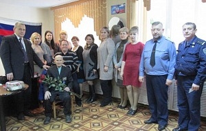 В Орловской области ветерану вручили медаль «За заслуги»